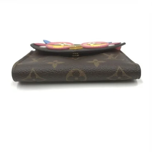 NWOT LOUIS VUITTON 2016 Lovely Birds Owl Victorine Compact Wallet - Picture 7 of 11